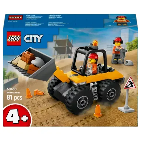 LEGO City 60450 Żółta ładowarka kołowa