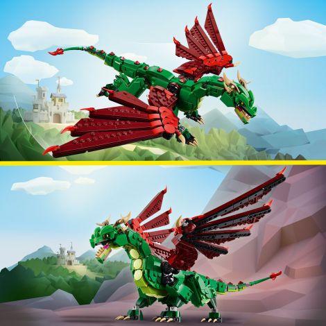 LEGO Creator 31161 3w1 Średniowieczny smok - 2