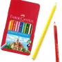 Kredki ołówkowe Faber-Castell Zamek sześciokątne + etui, 12 kolorów - 3