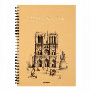 Kołoszkicownik Incood B4/40k/160g Katedra Notre Dame Paryż
