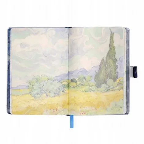 Notes Lenwa z zapięciem B6/128k V. van Gogh - Gwiaździsta noc - 2