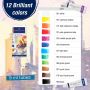 Farby akwarelowe Faber-Castell Creative Studio, 12 kolorów x 9ml - 3
