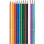 Kredki ołówkowe Faber-Castell Unicorn sześciokątne, 13 kolorów - 3