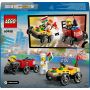 LEGO City 60458 Zestaw wyścigówek: Pizza kontra wóz strażacki - 4