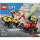LEGO City 60458 Zestaw wyścigówek: Pizza kontra wóz strażacki