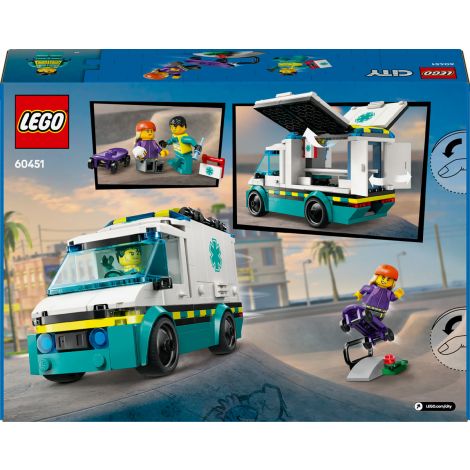 LEGO City 60451 Karetka pogotowia - 3