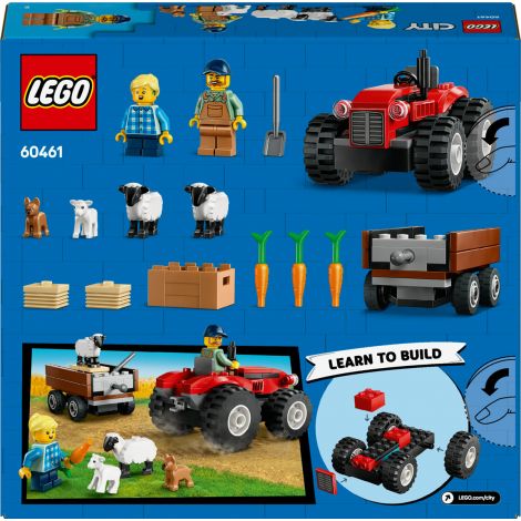 LEGO City 60461 Czerwony traktor z przyczepą - 3