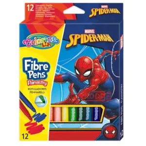 Pisaki Colorino Kids Disney Spiderman, 12 kolorów