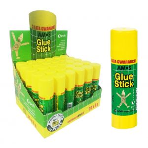 Klej w sztyfcie Amos 8g x 30 szt całe opakowanie