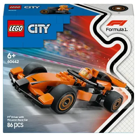 LEGO City 60442 Kierowca i bolid McLaren