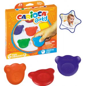 Kredki dla dzieci Carioca Baby Misiaki, 6kol