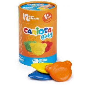 Kredki dla dzieci Carioca Baby Misiaki, 12kol