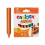Kredki świecowe Carioca Maxi Neon, 8kol - 3