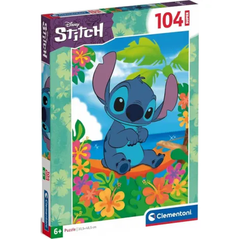 Puzzle Clementoni 104el Stitch Super Color