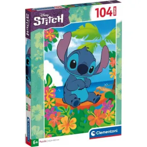 Puzzle Clementoni 104el Stitch Super Color