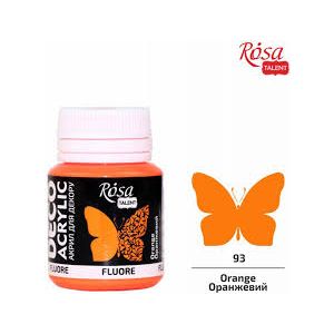 Farba akrylowa Koh-i-Noor Rosa 20ml fluorescencyjna Pomarańczowa/Orange