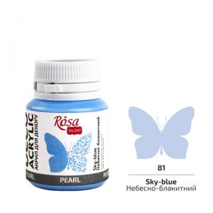 Farba akrylowa Koh-i-Noor Rosa 20ml perłowa Błękitna/Sky Blue