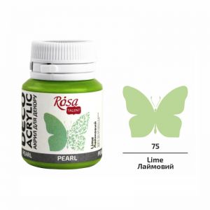 Farba akrylowa Koh-i-Noor Rosa 20ml perłowa Zielona Limonkowa/Lime