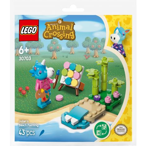LEGO Animal Crossing 30703 Julian i plażowy obraz
