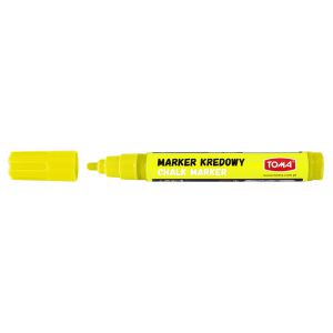 Marker kredowy do tablic Toma TO-292 4.5mm, Żółty