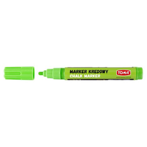 Marker kredowy do tablic Toma TO-292 4.5mm, Zielony
