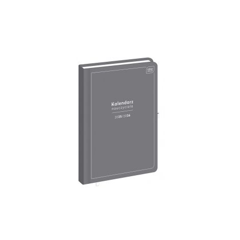 2025/2026 Kalendarz Nauczyciela Interdruk A5 Grey