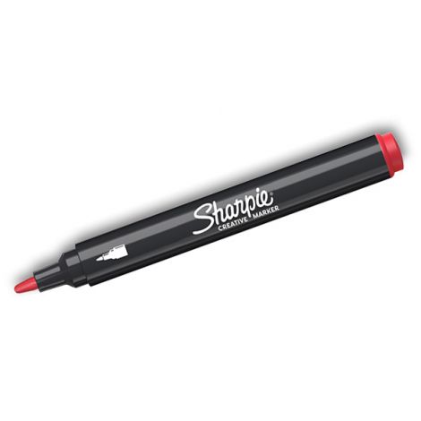 Marker akrylowy Sharpie, czerwony