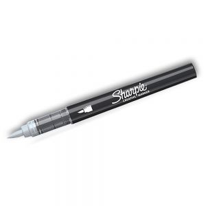 Marker akrylowy pędzelkowy Sharpie, szary