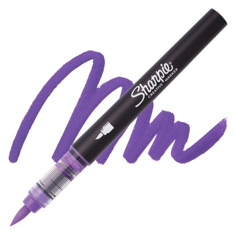 Marker akrylowy pędzelkowy Sharpie, fioletowy