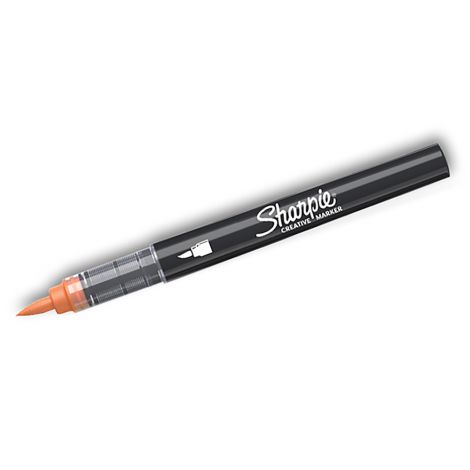 Marker akrylowy pędzelkowy Sharpie, pomarańczowy