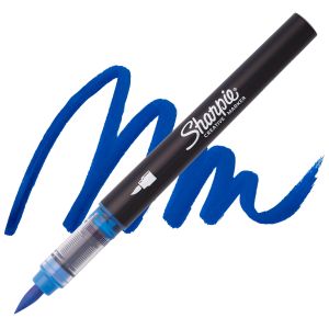Marker akrylowy pędzelkowy Sharpie, niebieski