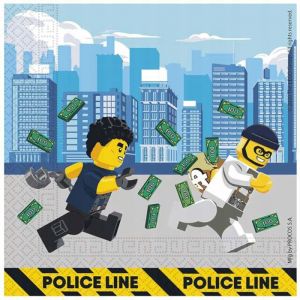 Serwetki papierowe Lego City 33x33cm, 20szt
