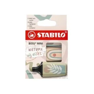 Zakreślacze Stabilo Boss Mini Nature Vibes, 3 kolory