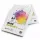 Blok biurowy Wektor A5/100ark/70g, kratka