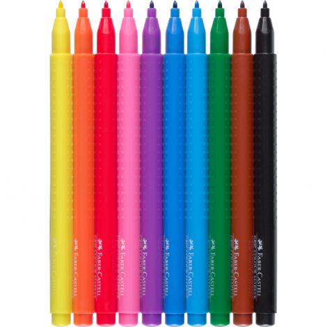 Pisaki Faber-Castell Grip, 10 kolorów - 2