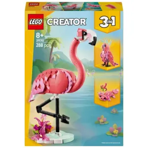 LEGO Creator 31170 3w1 Dzikie zwierzęta: różowy flaming
