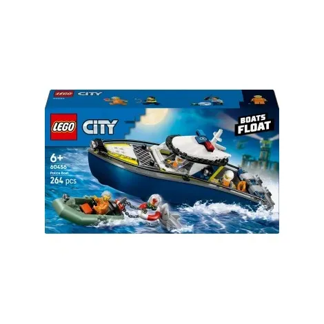 LEGO City 60456 Pościg łodzią policyjną