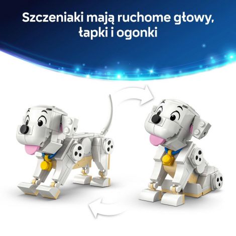 LEGO Disney 43271 101 Dalmatyńczyków Szczeniaczki Szczęściarz i Penny - 3