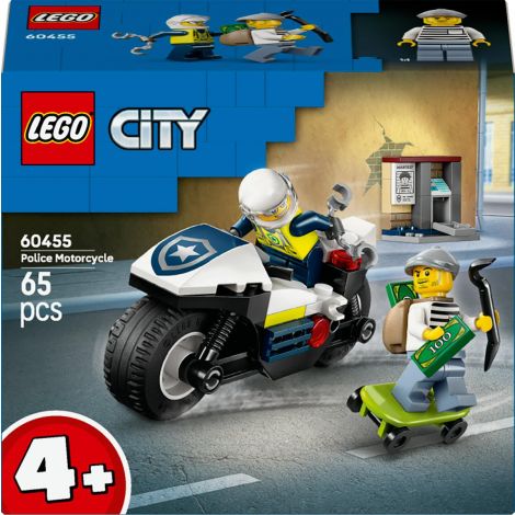 LEGO City 60455 Pościg na motocyklu policyjnym