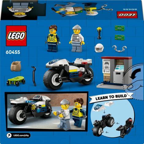 LEGO City 60455 Pościg na motocyklu policyjnym - 2