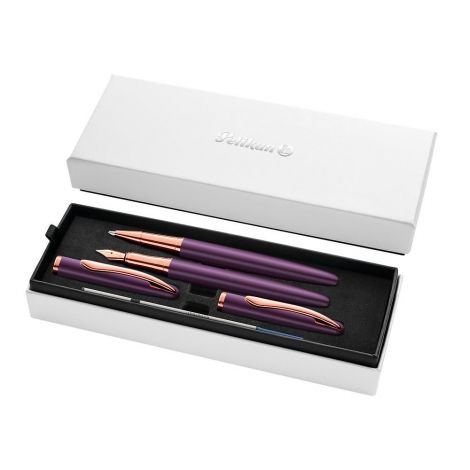 Zestaw Pelikan Jazz Pióro Wieczne + Pióro Kulkowe, Violet