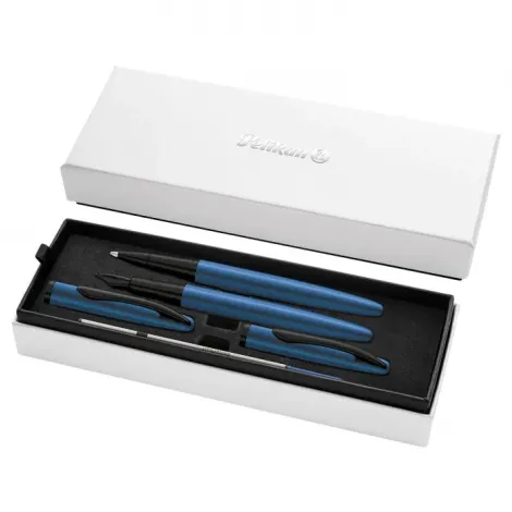 Zestaw Pelikan Jazz Pióro Wieczne + Pióro Kulkowe, Aqua