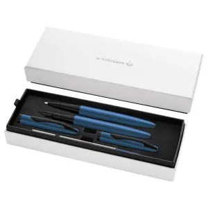 Zestaw Pelikan Jazz Pióro Wieczne + Pióro Kulkowe, Aqua