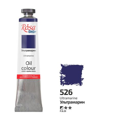Farba olejna Rosa 45ml, Ultramarine nr 526