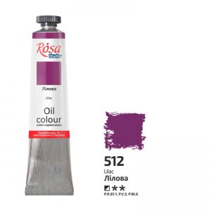 Farba olejna Rosa 45ml, Lilac nr 512