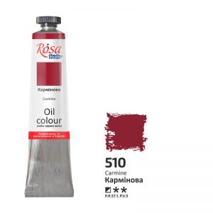 Farba olejna Rosa 45ml, Carmine nr 510