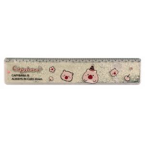 Linijka dpCraft plastikowa 20cm Kapibara