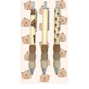 Długopis żelowy dpCraft Kapibara 1.0mm, Czarny