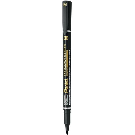 Marker permanentny Pentel M czarny