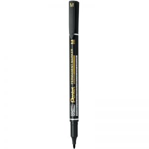 Marker permanentny Pentel M czarny